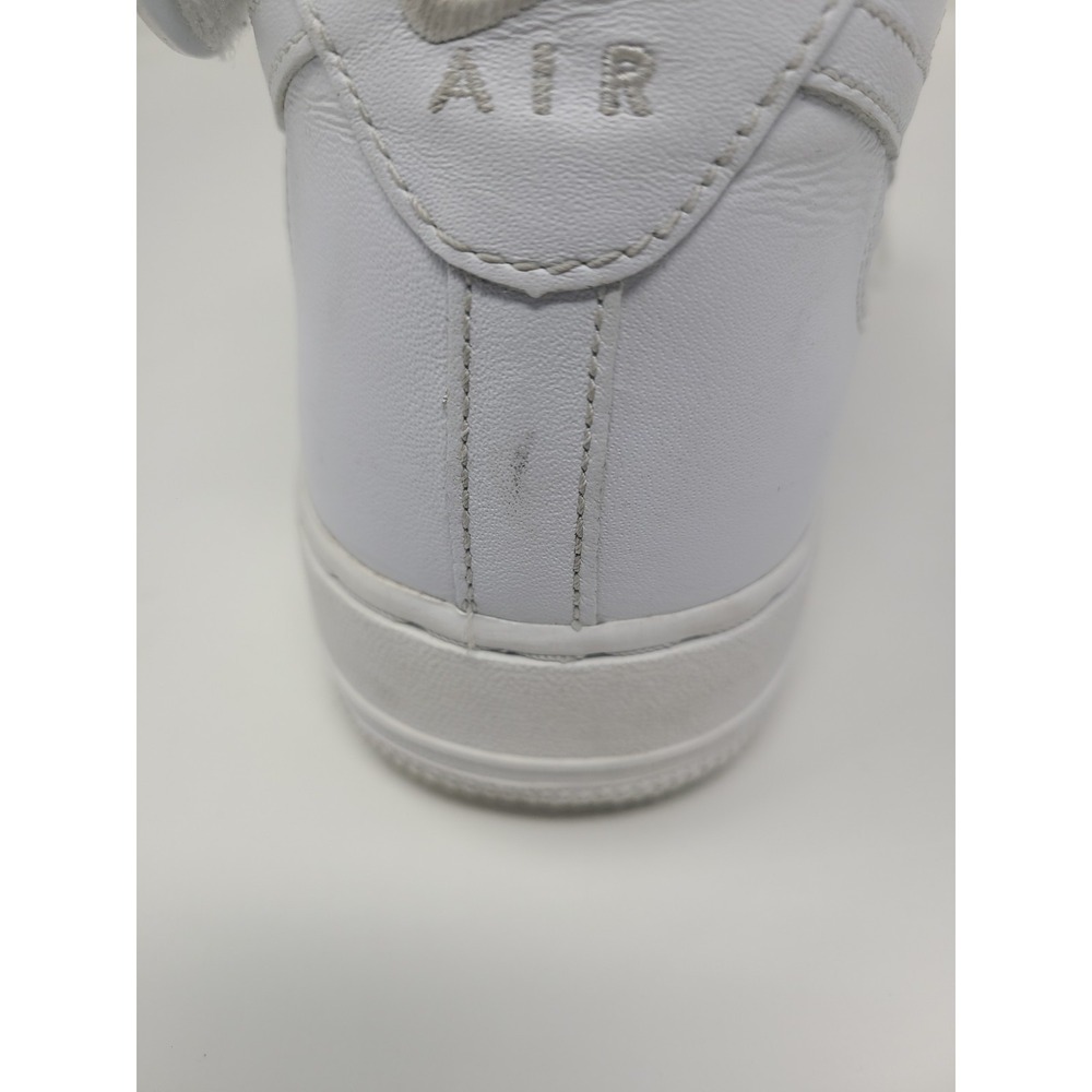 Nike Air Force 1 Mid White 07 Size 11 Men's Triple White - Picture 14 of 16